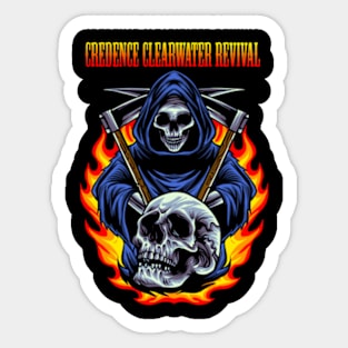 CREDENCE CLEARWATER BAND Sticker